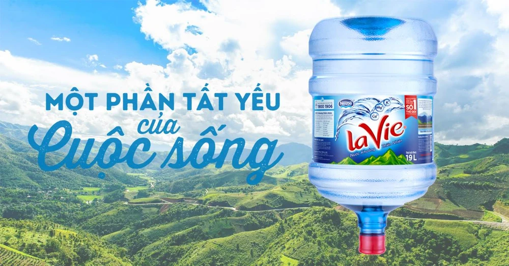 Nước khoáng Lavie - Đồng hành cùng nguồn nước sạch của người tiêu dùng ảnh 1