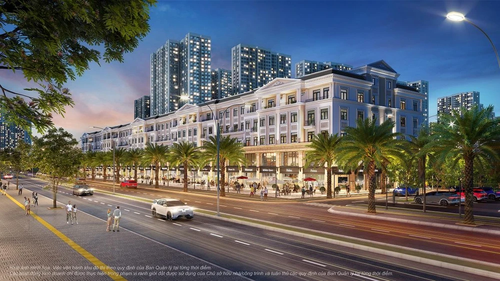 Nhà phố thương mại Broadway - Vinhomes Grand Park được xem là “siêu phẩm” đầu tư giới hạn dành cho những người sành sỏi