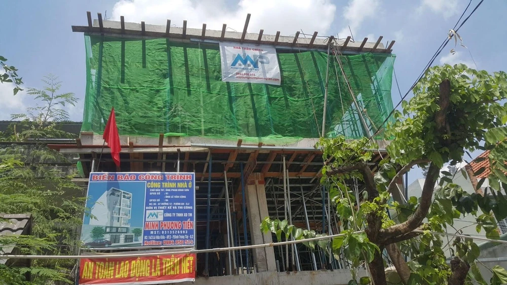 Công ty xây dựng Minh Phương Tiến. Ảnh: Top10saigon.vn ( Top 10 Sài Gòn)