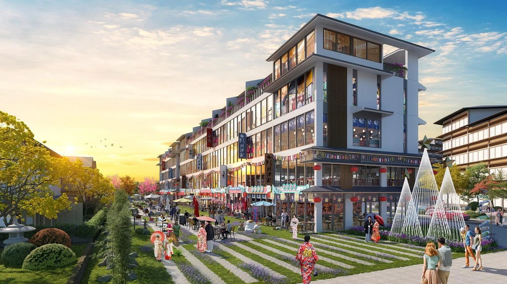 Phân khu Koto thu hút dòng khách lớn trong tương lai. Ảnh phối cảnh minh họa