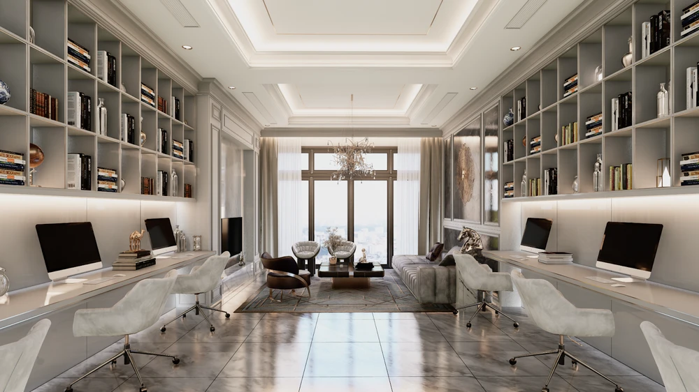 Căn hộ dịch vụ The Peak Garden vừa để ở vừa là nơi làm việc lý tưởng với thiết kế thông minh, tiện nghi và linh hoạt