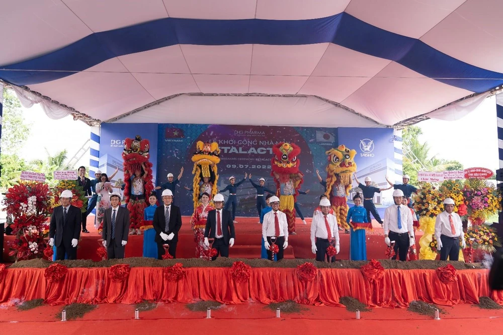 Nhà máy Betalactam chuẩn GMP toàn cầu của Dược Hậu Giang đã chính thức khởi công.