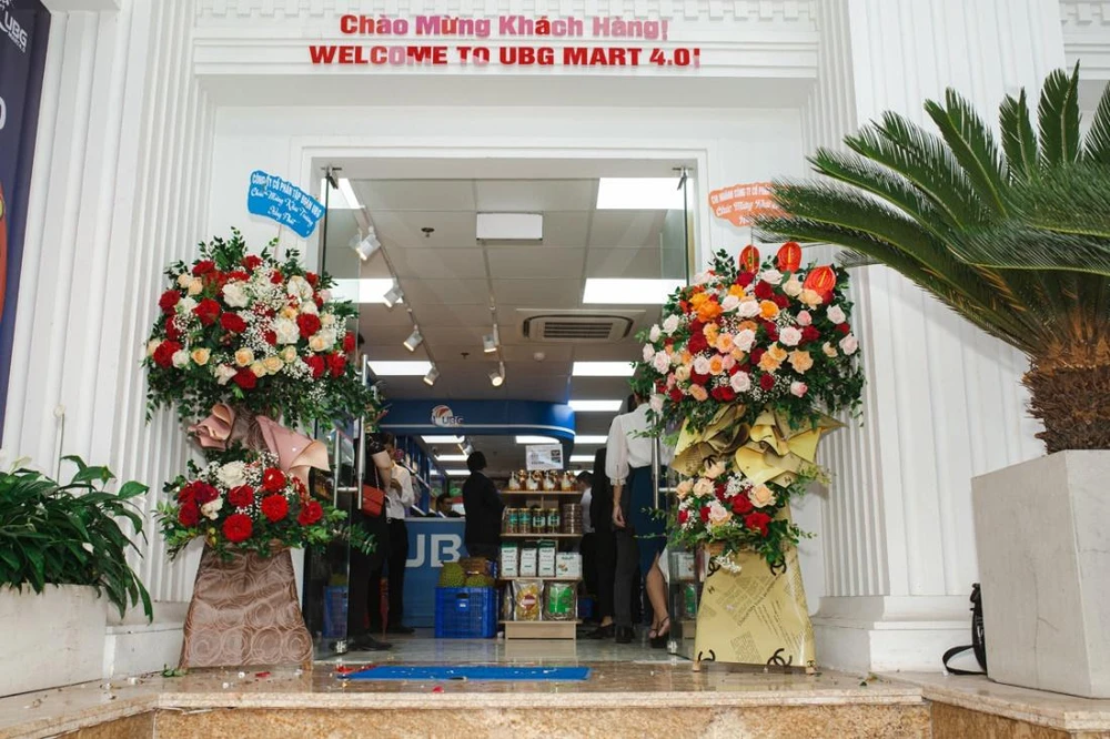 Công ty CP Tập đoàn UBG đã tổ chức khai trương thành viên thứ 5 của hệ thống chuỗi siêu thị “UBG Mart 4.0”