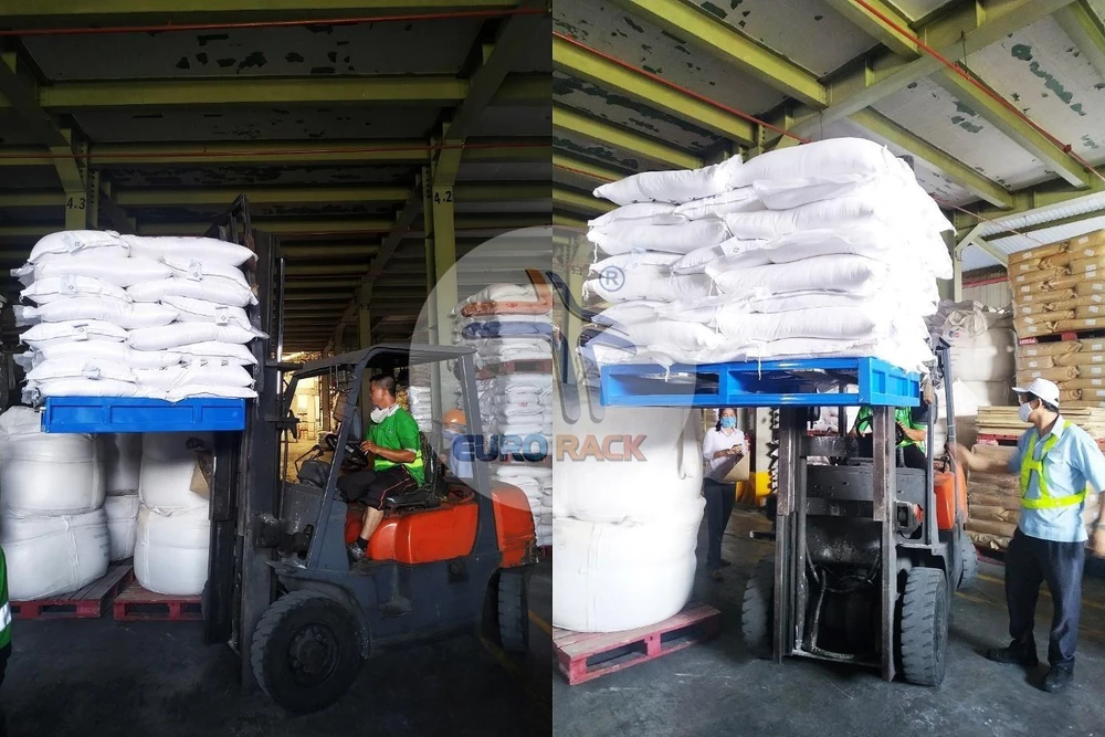 Pallet sắt có tuổi thọ sử dụng dài lâu, khó hư hỏng, chịu được tải nặng. Pallet sắt có tuổi thọ sử dụng dài lâu, khó hư hỏng, chịu được tải nặng.