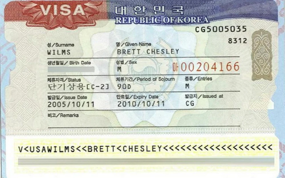 Công dân Việt Nam được hỗ trợ làm visa sang Hàn Quốc