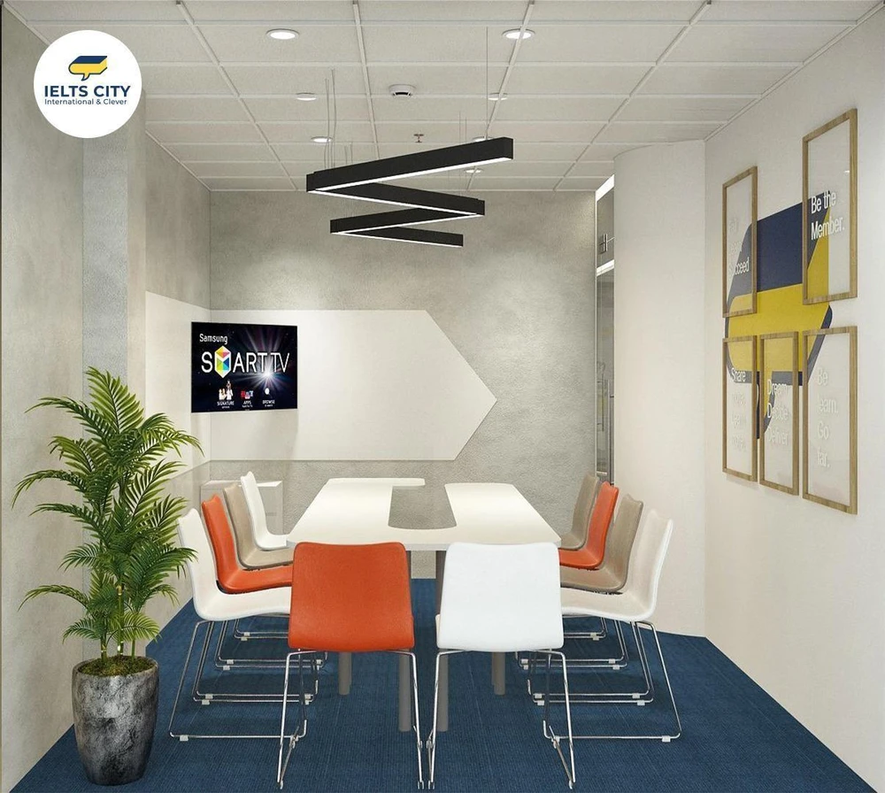 Một phòng học tại IELTS CITY