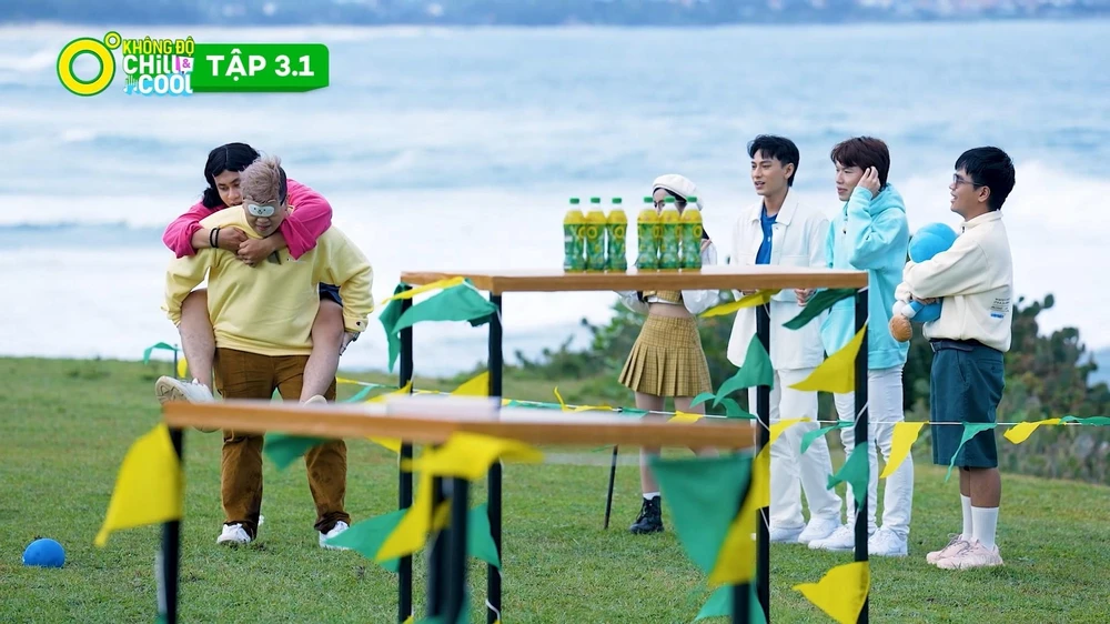 Mọi căng thẳng, mệt mỏi được thổi bay bởi khung cảnh thơ mộng với những tiếng cười rộn rã để giải nhiệt cuộc sống.