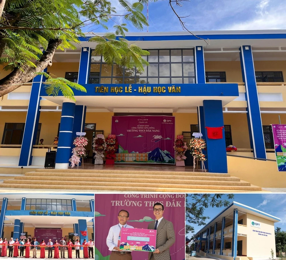 Trường THCS Đăk Nang – ngôi trường thứ 10 trên hành trình “Chubb Life - Vì thế hệ tương lai”