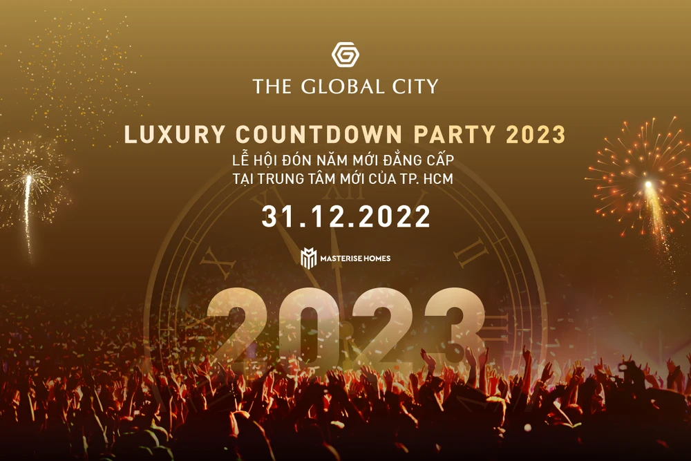 Lễ hội đếm ngược đón năm mới – “Luxury Countdown Party” kết hợp màn trình diễn nhạc nước, pháo hoa, đại nhạc hội và giải trí sôi động sẽ diễn ra vào tối ngày 31-12