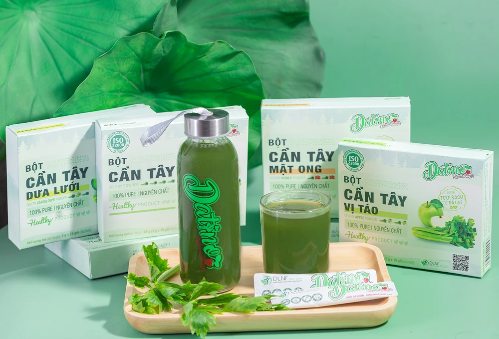 Detox bằng cần tây là xu hướng được yêu thích