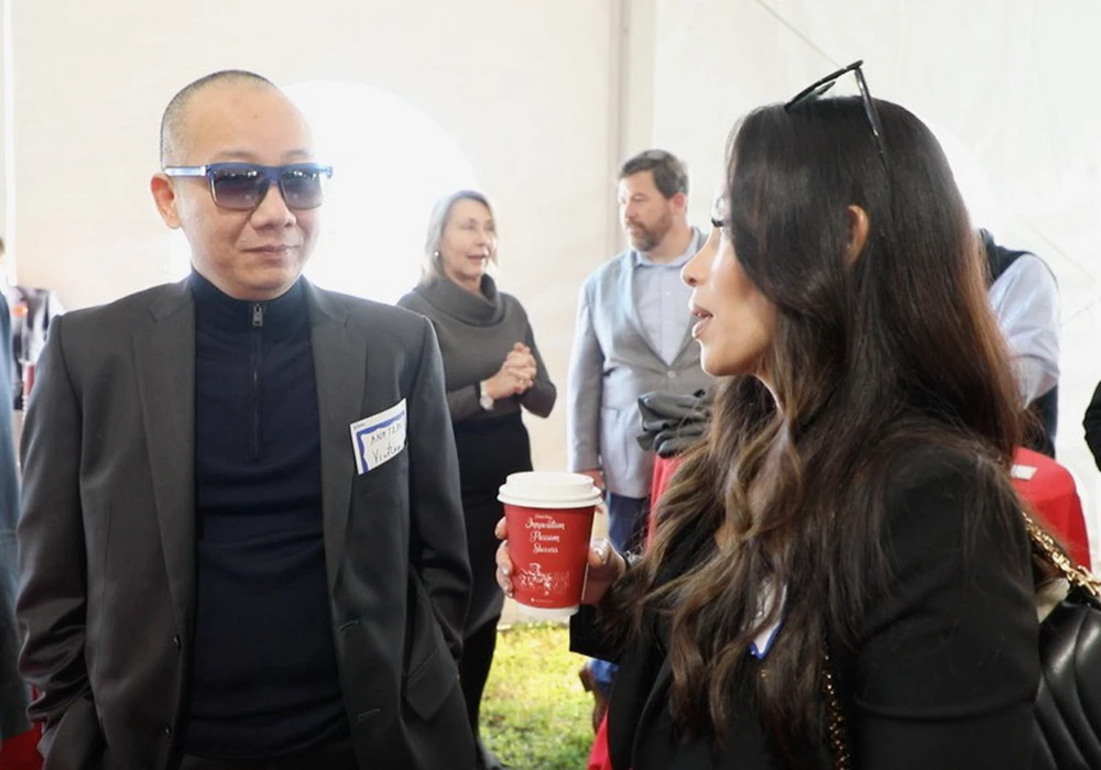 Cà phê King Coffee được phục vụ tại sự kiện Lễ động thổ