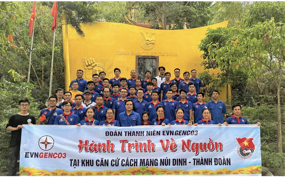 Tuổi trẻ EVNGENCO3 tham gia về nguồn