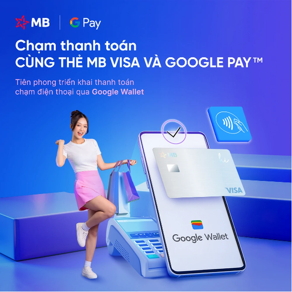 MB tiên phong triển khai thanh toán qua Google Pay