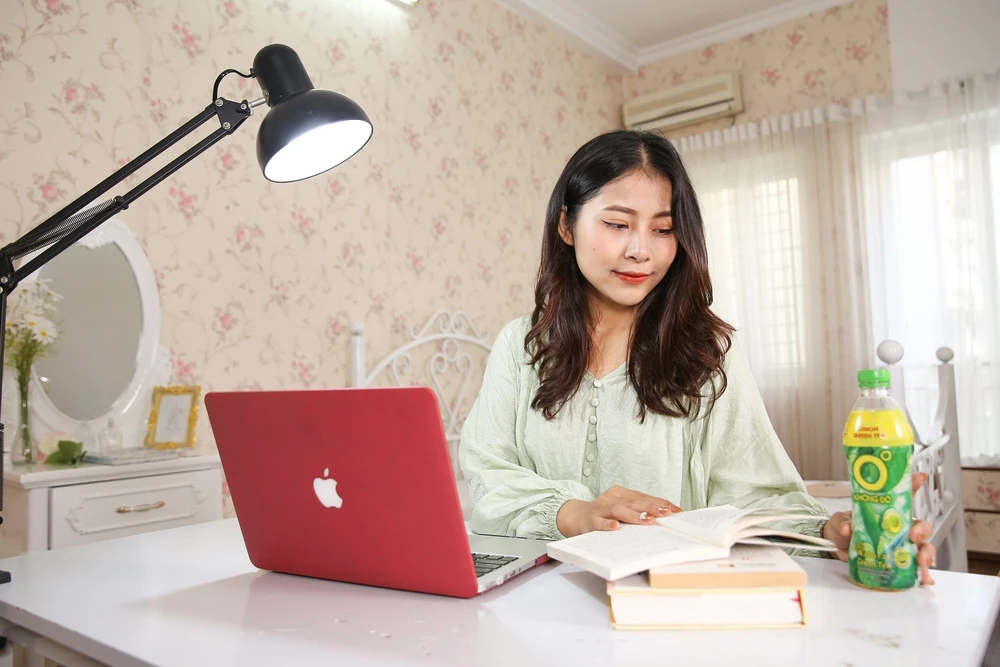 Nhiều thí sinh chọn Trà Xanh Không Độ để giải tỏa căng thẳng mệt mỏi trong những ngày ôn thi nước rút.