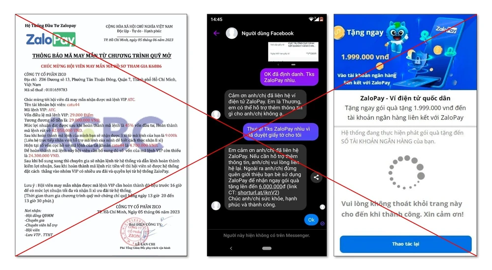 Một số nội dung và chiêu trò được các tội phạm lừa đảo áp dụng Một số nội dung và chiêu trò được các tội phạm lừa đảo áp dụng