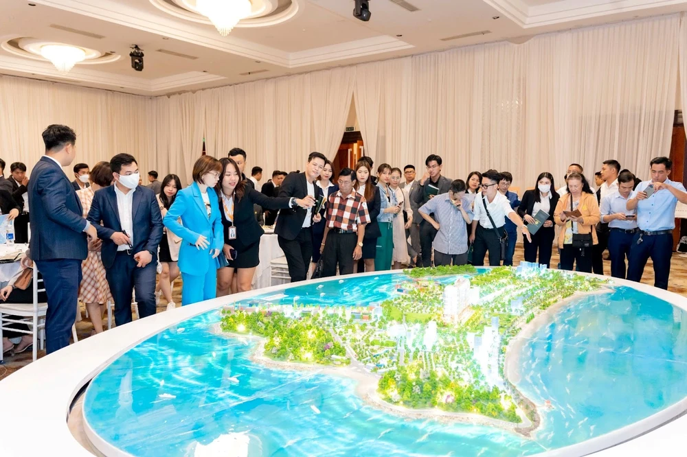 Sa bàn quy hoạch TP. Vũng Tàu được thiết kế tỉ mỉ và công phu