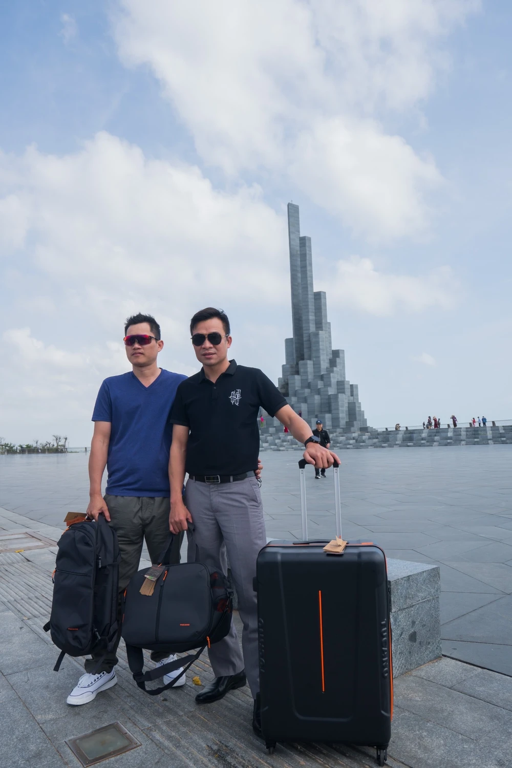 Vali phong cách Ý Tucano là trợ thủ đắc lực cho các chuyến đi du lịch khắp mọi miền. Ảnh: Saigon Co.op