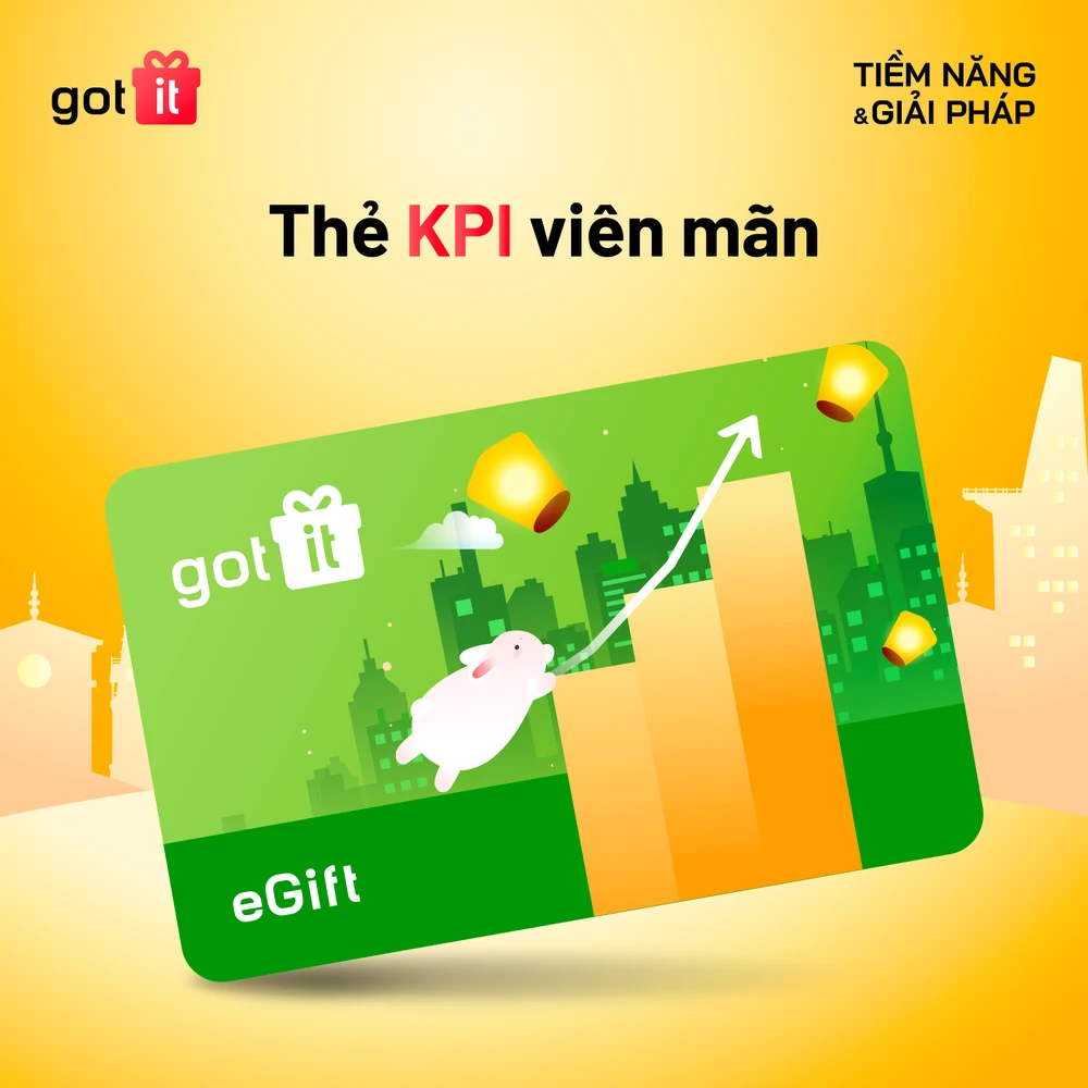 Mẫu thẻ quà tặng độc đáo cho nhân sự doanh nghiệp dịp Trung thu của Got It