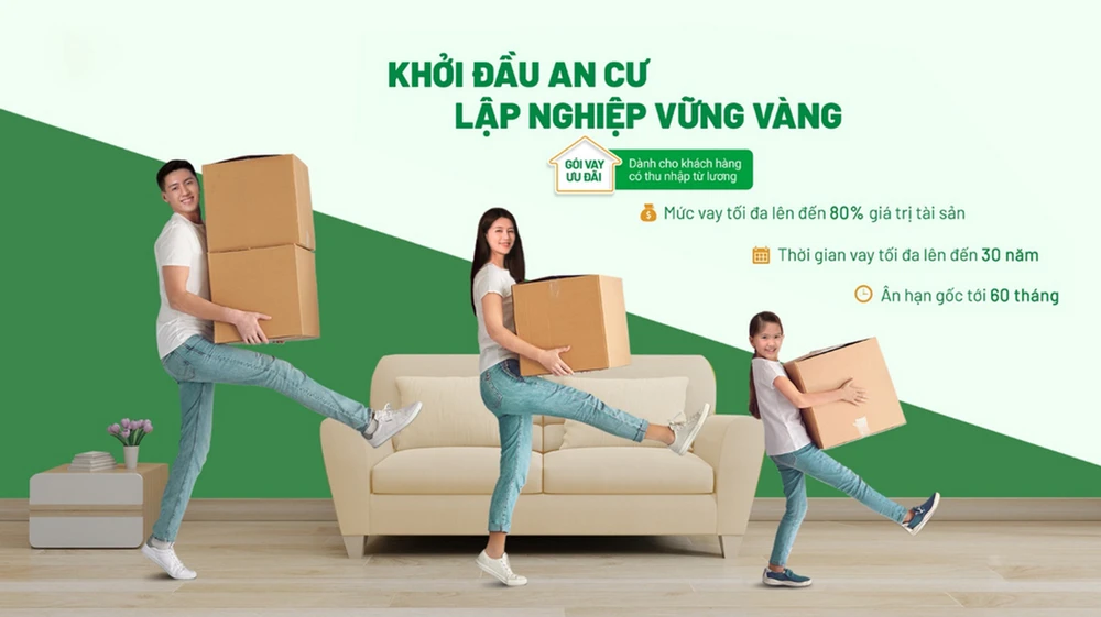 Các gói vay mua nhà tại OCB đang nhận được sự quan tâm rất lớn từ các gia đình trẻ.