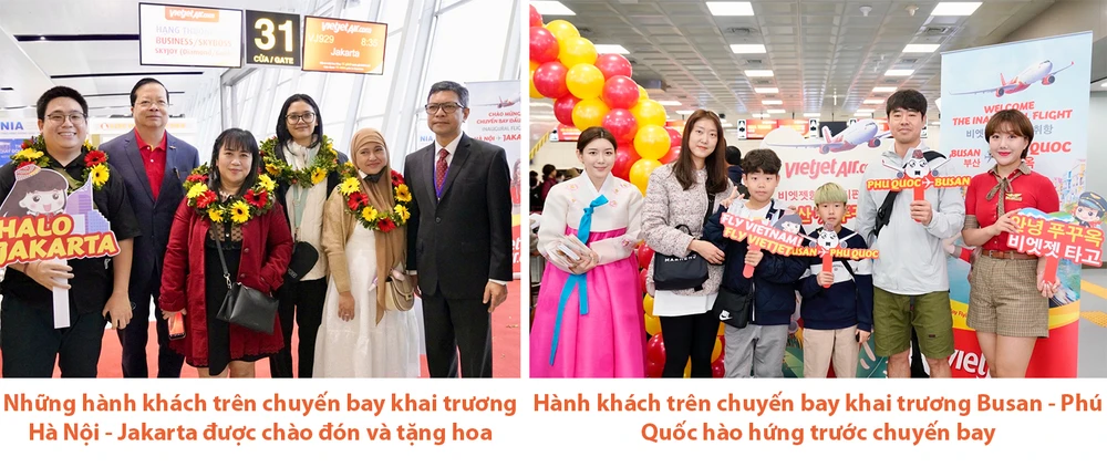 Du xuân Hàn Quốc và Indonesia dễ dàng với 2 đường bay Vietjet vừa khai trương