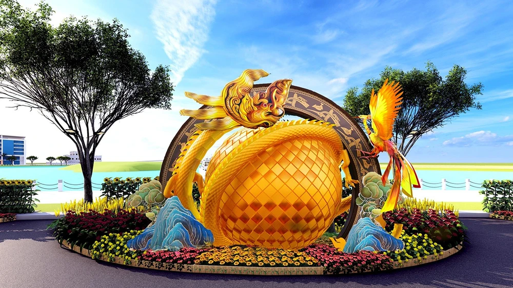 Hội hoa xuân Phú Mỹ Hưng Tết Giáp Thìn 2024: Xuân sum vầy