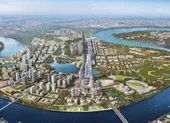 Giá căn hộ dự án ở Thủ Thiêm hơn 100 triệu/m2