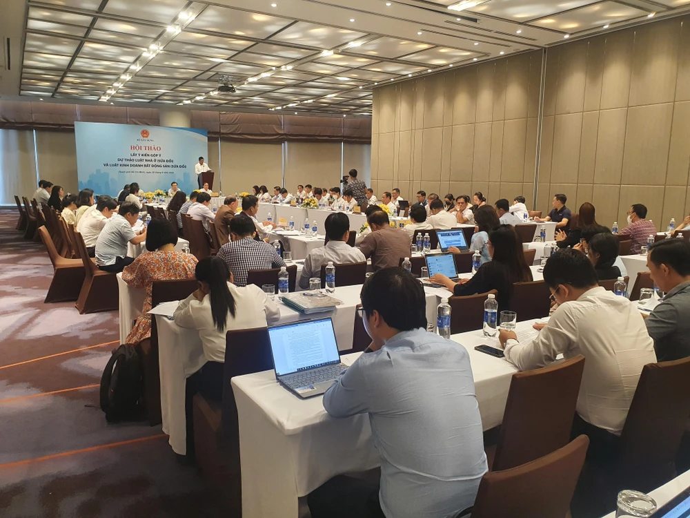 Toàn cảnh hội thảo chiều 30-9 tại TP.HCM. Ảnh: KIÊN CƯỜNG