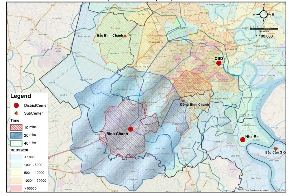 Với vị trí gần trung tâm thành phố, khoảng cách khoảng 15-20 km, Bình Chánh được coi là một địa điểm thuận tiện để phát triển khu dân cư với hạ tầng đầy đủ để đáp ứng nhu cầu sinh sống, làm việc và học tập của người dân. Đồng thời, mạng lưới giao thông thuận tiện tại Bình Chánh tạo điều kiện thuận lợi để hút và giảm áp lực dân cư tại trung tâm hiện tại.