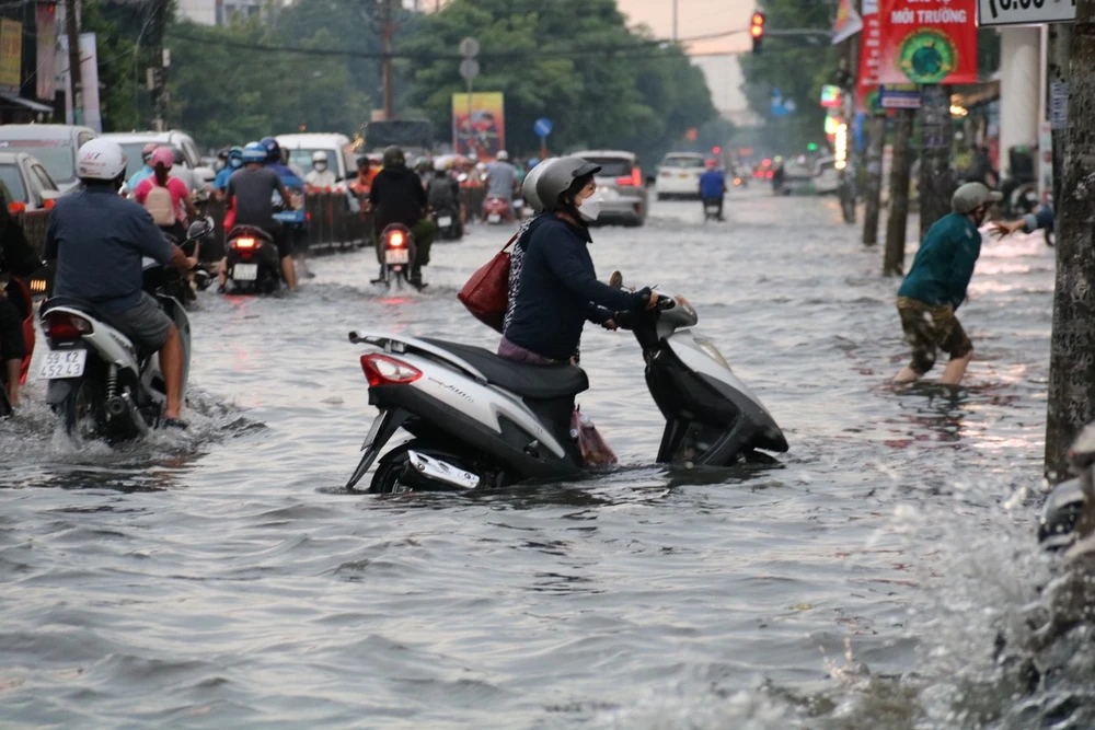 việc chống ngập ở TP.HCM chưa làm người dân hài lòng