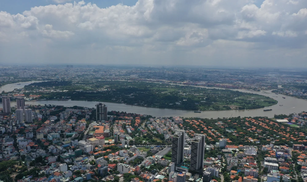 Bán đảo Thanh Đa sẽ có công trình điểm nhấn của TP.HCM. Ảnh: Huy Vũ
