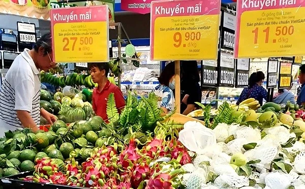 Giá hàng hóa tiêu dùng thiết yếu dịp tết tương đối ổn định.