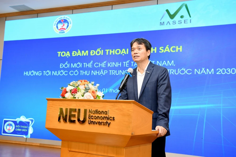 GS.TS Phạm Hồng Chương - Hiệu trưởng Đại học Kinh tế Quốc dân.