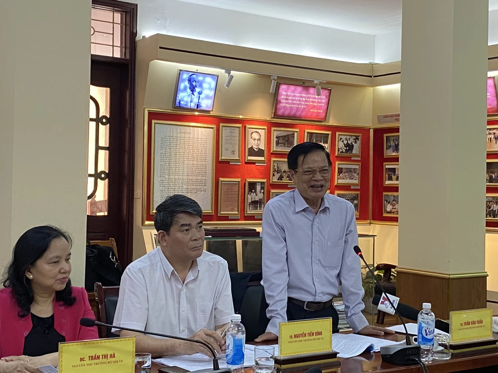 TS Trần Văn Tuấn cho rằng nhân tài không nhất thiết phải đảng viên. Ảnh: MINH TRÚC