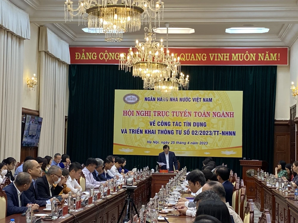 Toàn cảnh hội nghị chiều 25-4. Ảnh: Minh Trúc