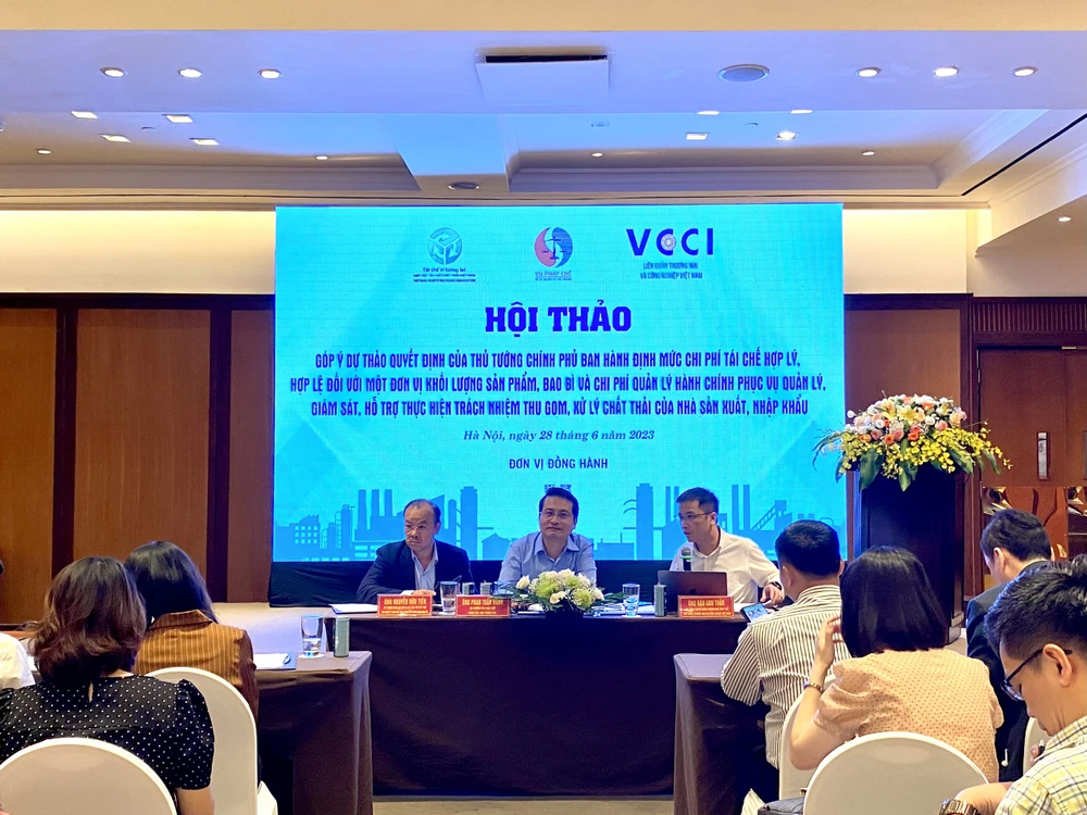 Các đại biểu tại hội thảo sáng 28-6. Ảnh: M.T