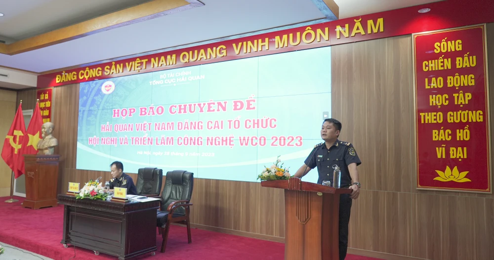 Hải quan Việt Nam đăng cai tổ chức Hội nghị và Triển lãm Công nghệ WCO năm 2023 .jpg