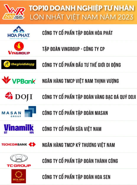 Doanh nghiệp tư nhân lớn nhất Việt Nam