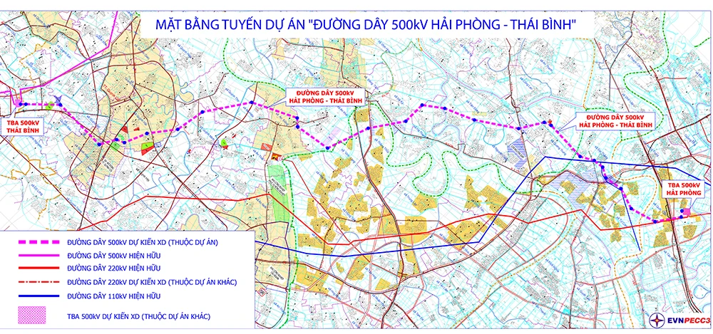 dự án đường dây 500kV Hải Phòng - Thái Bình