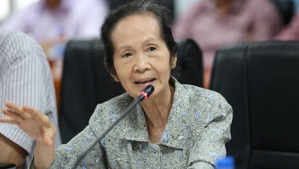 Chuyên gia kinh tế Phạm Chi Lan cho rằng kinh tế tư nhân chỉ nhận được phần 'vụn bánh' của thị trường. Ảnh: X.Đ
