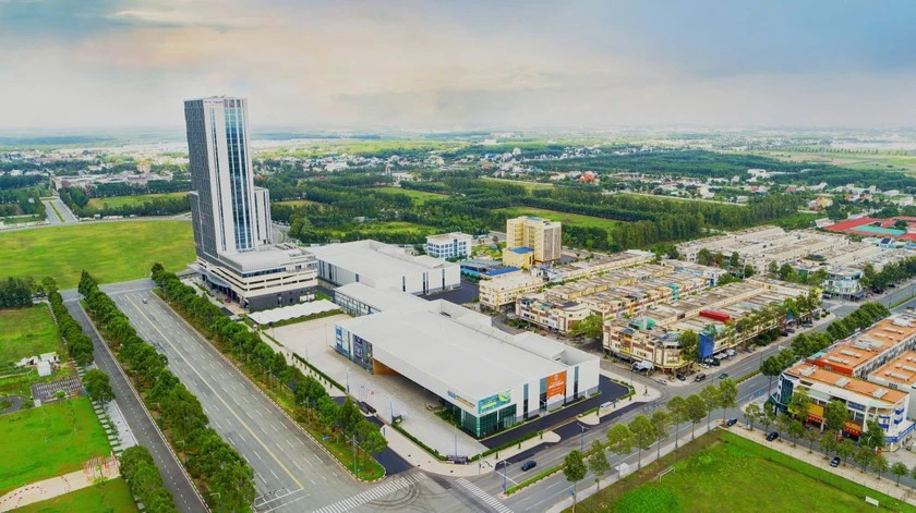 Khu công nghệ thông tin tập trung Bình Dương nằm trong Khu liên hợp Công nghiệp - Dịch vụ - Đô thị Bình Dương