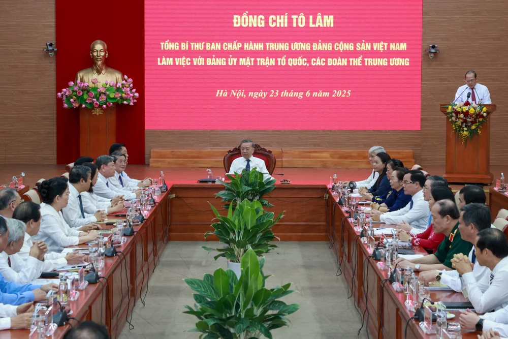 Tổng Bí thư Tô Lâm