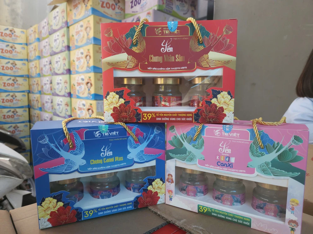 Cục Quản lý và Phát triển thị trường trong nước phát hiện sản phẩm yến chưng đường ăn kiêng của Công ty Yến Trí Việt có hàm lượng đường cao gấp 5,48 lần so với mức công bố.