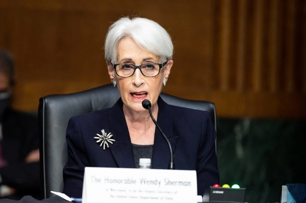 Thứ trưởng Ngoại giao Mỹ Wendy Sherman. Ảnh: ATHLANTIC COUNCIL Thứ trưởng Ngoại giao Mỹ Wendy Sherman. Ảnh: ATHLANTIC COUNCIL