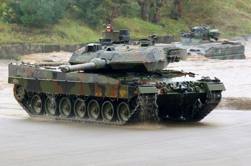 Xe tăng Leopard do Đức sản xuất. Ảnh: DEFENCE BLOG