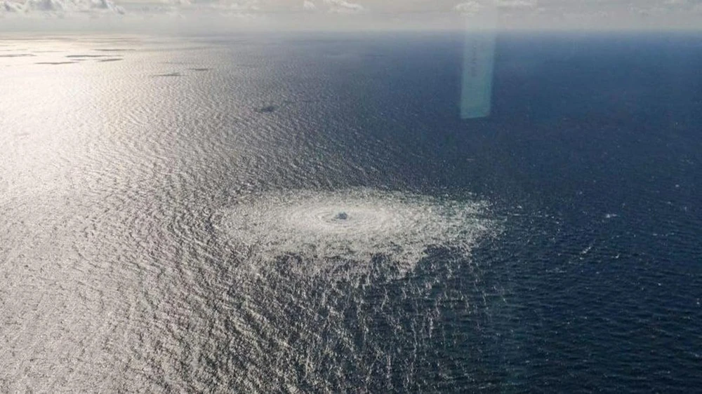 Nga nói có thể sửa chữa 2 đường ống khí đốt bị rò rỉ. Ảnh: REUTERS