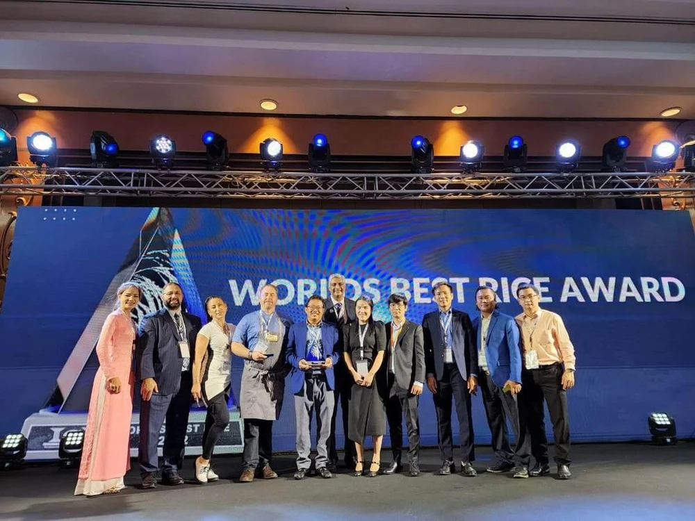 Giải thưởng Gạo ngon nhất thế giới thuộc về Campuchia. Ảnh: FRESH NEWS