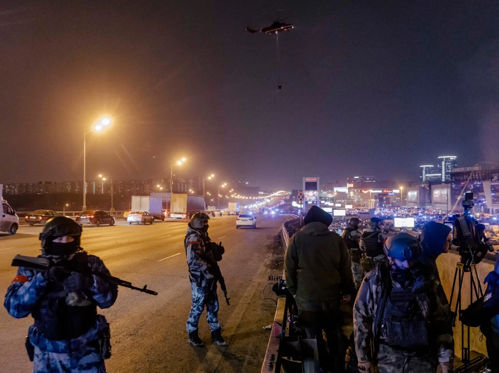 Tình báo Nga, Mỹ trong vụ tấn công nhà hát ở Moscow