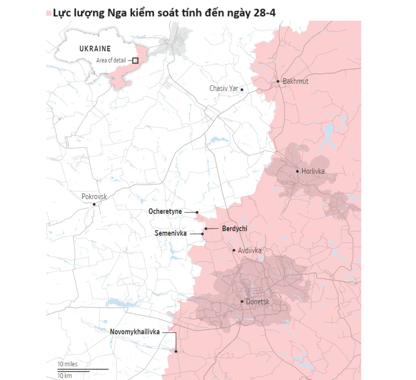 Nga đang chớp thời cơ ở miền đông Ukraine?