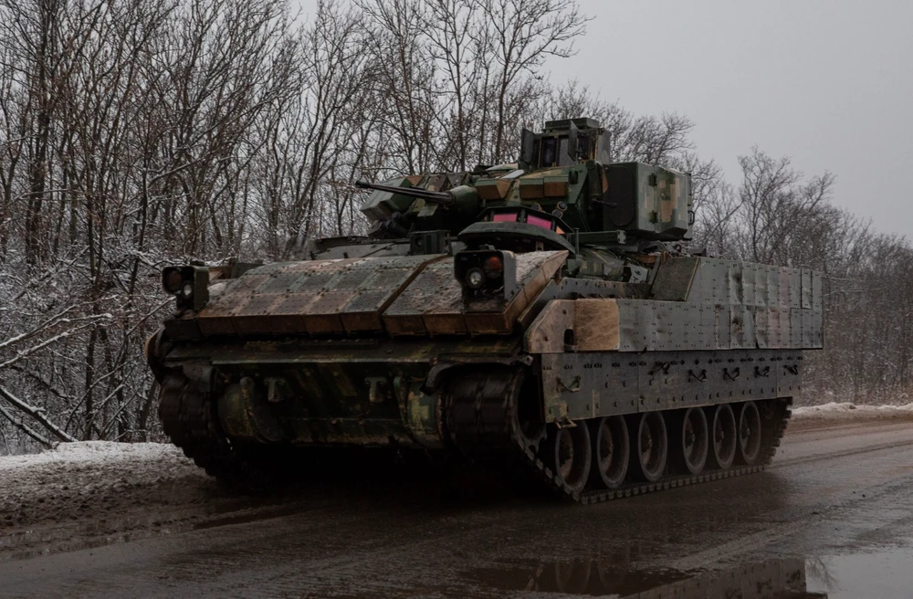 Độc lạ cách Ukraine dùng xe chiến đấu Bradley do Mỹ sản xuất