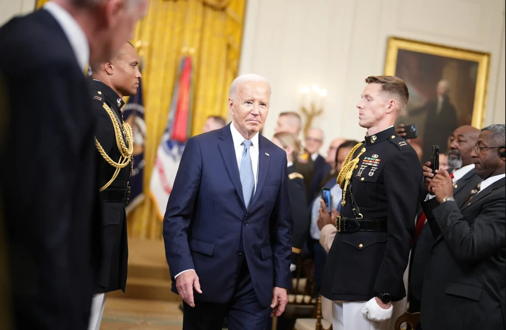 Nhà trắng bác tin ông Biden cân nhắc rời cuộc đua tổng thống 2024